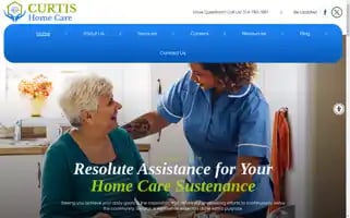 Curtishomecare.com Screenshot 2024-07-05 04:47:32