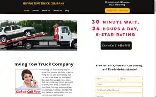 Irvingtowtruck.com Screenshot 2024-05-16 02:51:16
