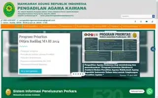 Pa-kaimana.go.id Screenshot 2024-07-09 12:09:26