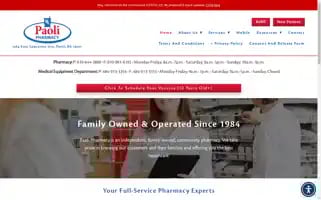 Paolipharmacy.com Screenshot 2024-05-16 11:35:35