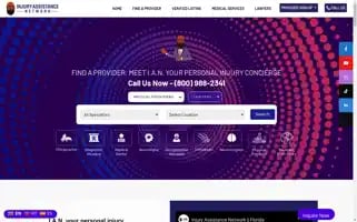 Injuryassistancenetwork.com Screenshot 2024-07-09 06:57:30