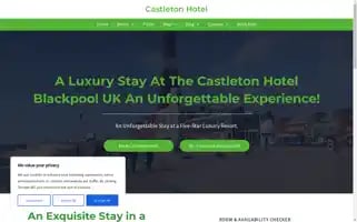 Thecastletonhotel.co.uk Screenshot 2024-04-19 06:39:42