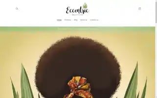 Eccentricbeautycare.com Screenshot 2024-05-24 09:44:28