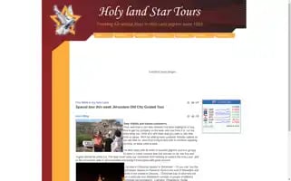 Holylandstartours.com Screenshot 2024-04-18 13:16:25