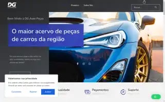 Dgautopecas.com.br Screenshot 2024-07-08 15:19:54