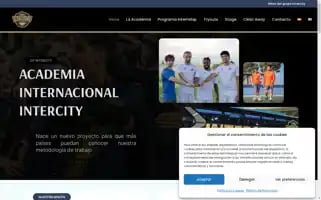 Internationalacademyintercitysportgroup.com Screenshot 2024-07-02 09:31:36