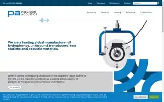 Acoustics.co.uk Screenshot 2024-06-12 13:46:58