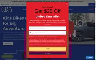 Clearybikes.com Screenshot 2024-05-09 03:29:04