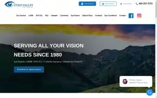 Utahvalleyeye.com Screenshot 2024-07-04 13:32:59