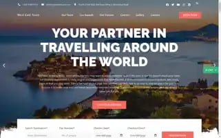 Westeasttours.com Screenshot 2024-04-26 00:47:00