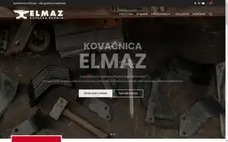 Kovacnicaelmaz.rs Screenshot 2024-05-22 08:39:32