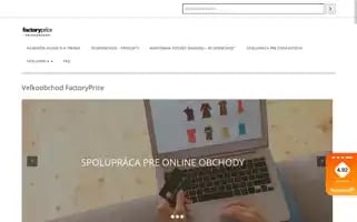 Factoryprice.sk Screenshot 2024-05-19 21:31:53