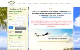 Southernaircharter.com Screenshot 2024-05-16 18:10:37