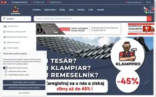 Klamppro.sk Screenshot 2024-07-10 09:25:47