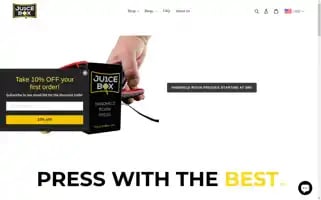 Theju1cebox.com Screenshot 2024-06-11 10:29:35