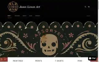 Jason-limon-art.myshopify.com Screenshot 2024-05-05 10:14:33