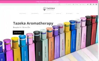 Tazekaaromatherapy.com Screenshot 2024-05-05 22:43:00