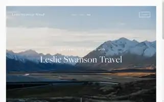 Leslieswansontravel.com Screenshot 2024-04-17 10:29:46