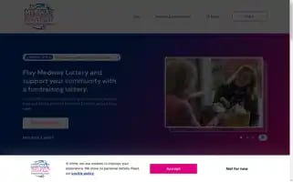 Medwaylottery.co.uk Screenshot 2024-07-01 01:33:26