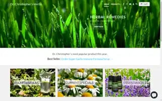 Drchristophersherbs.com Screenshot 2024-05-05 12:53:54