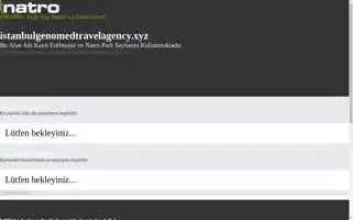 Istanbulgenomedtravelagency.xyz Screenshot 2024-04-14 23:06:47