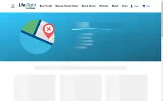 Lifeflightlotteries.com Screenshot 2024-04-22 13:58:14