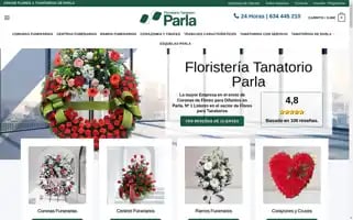Floristeriatanatorioparla.com Screenshot 2024-07-08 22:01:33