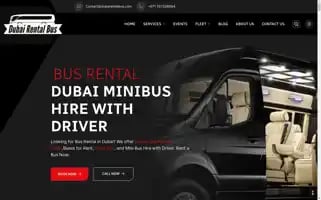 Dubairentalbus.com Screenshot 2024-05-24 05:21:09