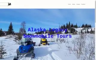 Alaskalegacysnowmobiletours.com Screenshot 2024-04-23 22:17:21