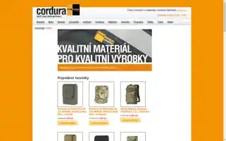 Cordura.cz Screenshot 2024-07-09 08:38:57