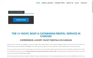 Cancunyachtexperience.com Screenshot 2024-05-25 15:56:37