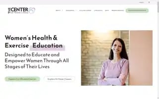 Thecenterforwomensfitness.com Screenshot 2024-06-14 14:13:30