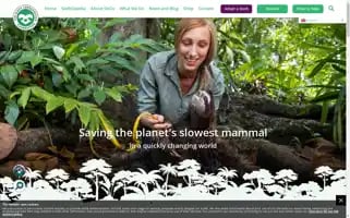 Slothconservation.org Screenshot 2024-06-12 03:59:04