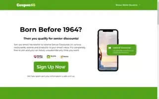 Coupon65.com Screenshot 2024-05-09 06:36:52