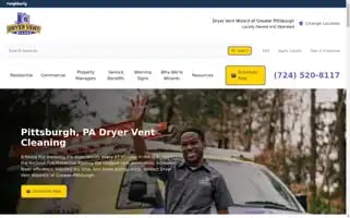 Pittsburghdryervent.com Screenshot 2024-07-01 03:12:00