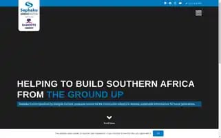 Sephakucement.co.za Screenshot 2024-07-07 02:17:01