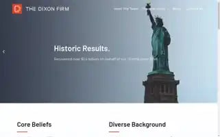 Thedixonfirm.com Screenshot 2024-07-06 03:26:34