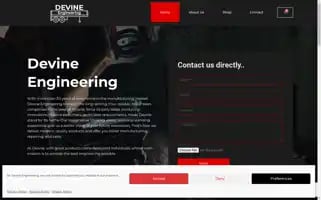 Devineengineering.ie Screenshot 2024-05-25 11:02:59