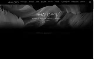 Halcro.com Screenshot 2024-07-01 04:51:15