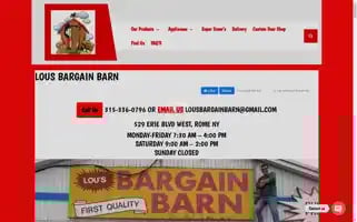 Lousbargainbarn.com Screenshot 2024-05-16 06:12:58