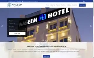 Naseemhotel.com Screenshot 2024-04-18 10:50:39
