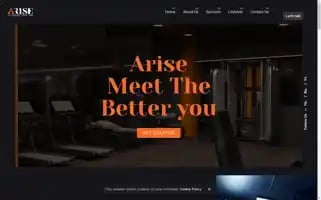 Arisefitnesscentre.com Screenshot 2024-05-26 05:18:56