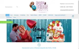 Regalosdulcesadomicilio.cl Screenshot 2024-07-07 17:00:35
