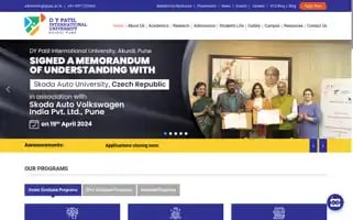 Dypiu.ac.in Screenshot 2024-06-13 17:25:35