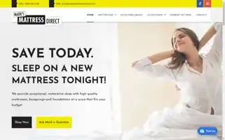 Marksmattressdirect.com Screenshot 2024-05-18 09:27:38