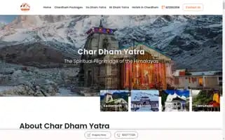 Chardham-pilgrimage-tour.com Screenshot 2024-04-17 15:06:10