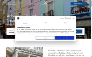 Dukeofleinsterhotel.co.uk Screenshot 2024-04-18 10:35:58