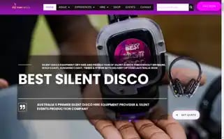 Bestsilentdisco.com.au Screenshot 2024-05-20 17:53:28