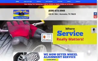 Qualityautotireandrepair.com Screenshot 2024-05-13 14:39:33
