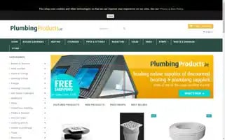 Plumbingproducts.ie Screenshot 2024-05-13 10:42:54